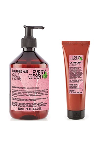 EveryGreen Renk Koruyucu Boyalı Saçlar Serisi- Colored Hair Şampuan 500ml +25...