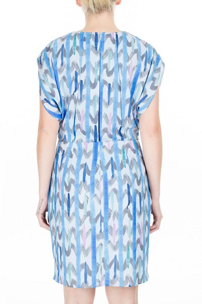 Emporio Armani Rochie albastră de damă 3H2A93 2N4Iz F702