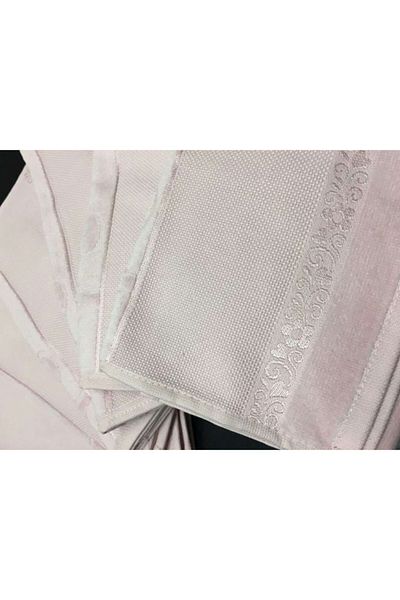 Nurpak 6 τεμαχίων Etamine Kanaviçelik 30x50 σκόνη μικρή πετσέτα κουζίνας