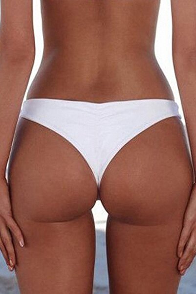 Angelsin Γυναικείο μπικίνι στρινγκ χωρίς σχέδιο MS4741