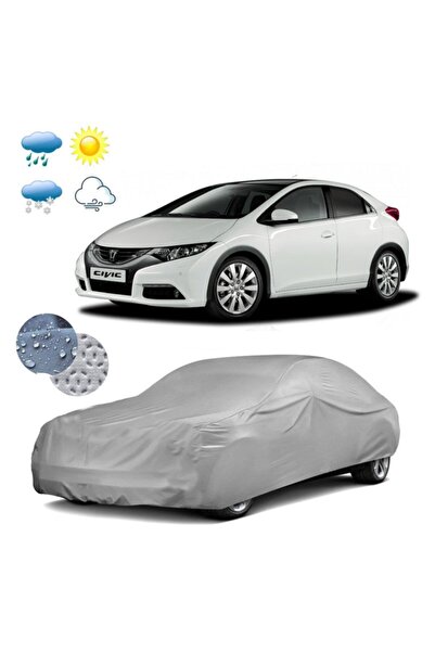 AutoZEL Honda Civic Hb القماش المشمع للسيارة مع القماش المشمع الواقي (2007-2011)