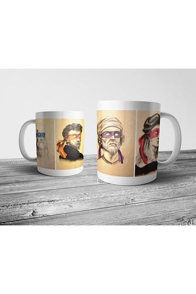 Pixxa Renaissance Ninja Turtles - Renaissance Ninja Turtles Mug