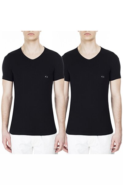 Armani Exchange Ανδρικό Σετ Μπλουζών 956004 CC282 Μαύρο