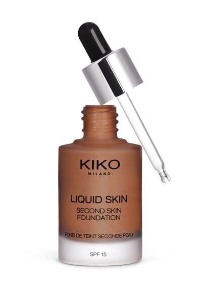 Kiko LİKİT FONDÖTEN - LİQUİD SKIN SECOND SKİN FOUNDATİON SPF15 13  8025272629720