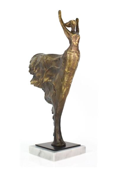 Yenkur Home Dans Eden Kadın Heykel