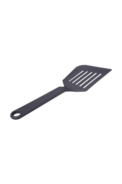 Joseph Joseph 10053 Serrated Mouth Wide Spatula Black