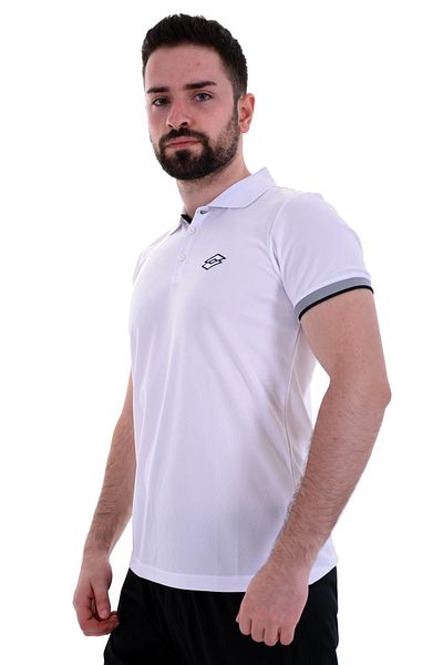 Lotto Polo T-shirt Men's White/grey-malawı Polo Pl-r3659