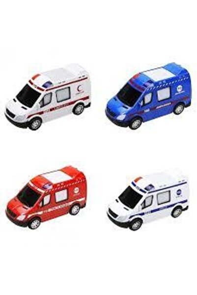 VARDEM OYUNCAK Kutulu Sesli Işıklı Pilli Çarp Dön Jandarma Polis İtfaiye Ambu...