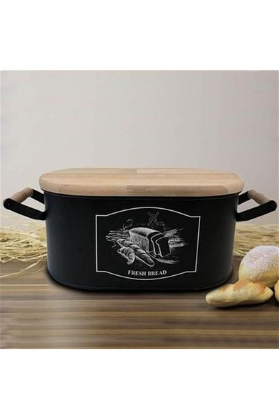 Bambum Sonata - Bread Box with Cutting Board Cover T1327 Bread Box with Sonata Cutting Board