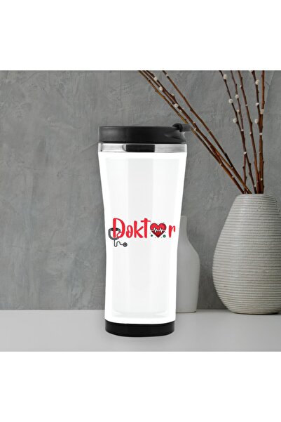 HediyeSec Doktora Hediye Termos Mug