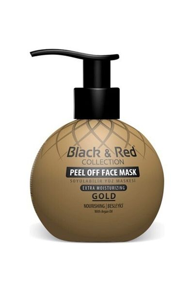 Black Red Peel-Off Face Mask Gold 250 ml