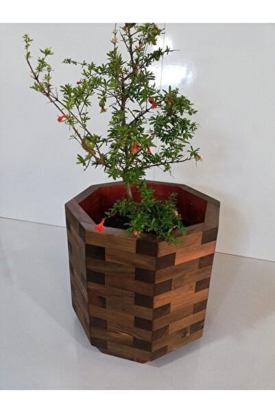 Ahşap Saksı 35x35x35