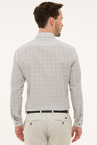 Pierre Cardin Gri Slim Fit Gömlek