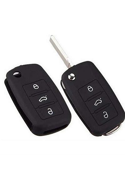 EROĞLU Volkswagen Bora - 1St Passat Golf Polo Tiguan Touareg Silicone Key Case Cover