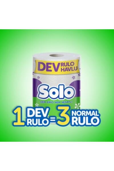 Solo 4 Paket Dev Rulo Havlu Kağıt