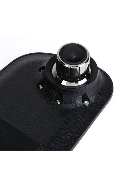 Carub 4.3 Inch Dual Camera and Rear View Mirror Recorder - Front and Back Sight
