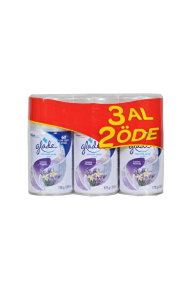 Glade Otomatik Sprey Oda Kokusu Yedek Lavanta Ferahlığı 3 X 269 ml