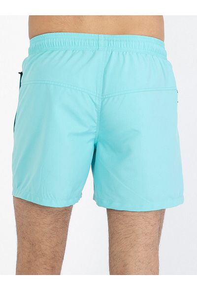 Miami Beach Ανδρικό σορτς πισίνας με νερό Mint Water Repellent - Basic Model Solid Color - 301-mint-20y