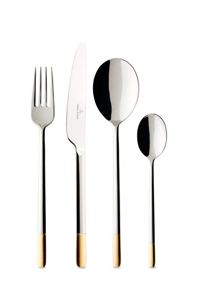 Villeroy & Boch Ella Gold Çatal Bıçak Seti 4 Parça
