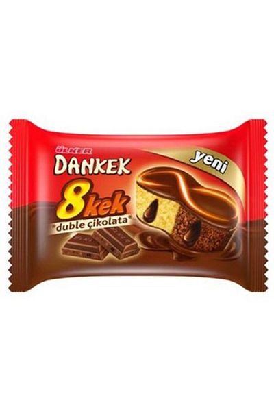 Ülker Ülker Double Chocolate - 8 Cake 45 Gr