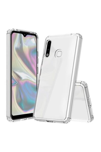 Ally Mobile Samsung Galaxy A70e Anti-drop Darbe Emici Silikon Kılıf Shockproo...