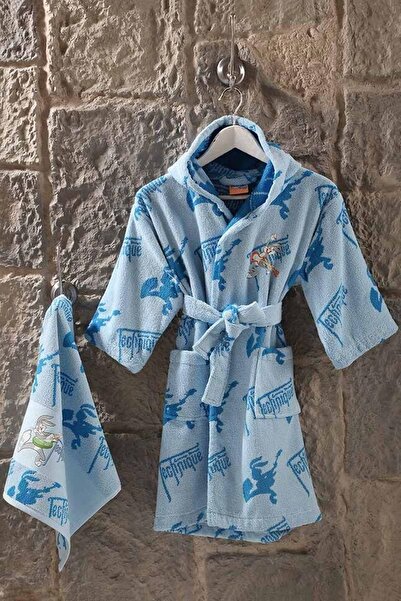 Özdilek Lisanslı Çocuk Bornoz Seti Bugs Bunny 9-10 Yaş