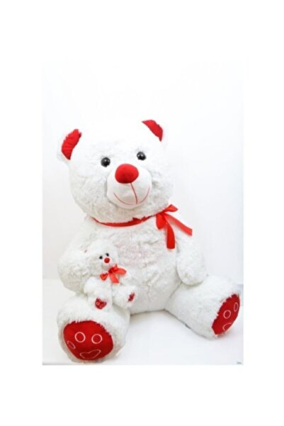 HALLEY Peluş Yavrulu Ayı 100 cm