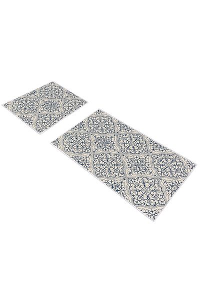 Alanur Home Σετ ψηφιακού καθίσματος τουαλέτας Dekoreko 1906 Pattern 1