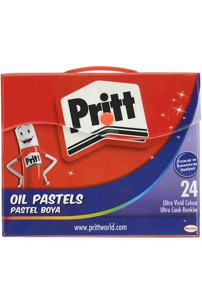 Pritt (Tl) Pritt 1048064 Crayon with 24 Pcs Bag