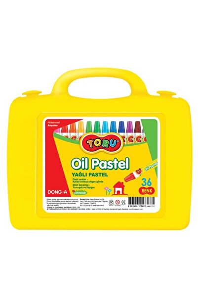 Dong-A Toru 36 Renk Pastel Boya Plastik Çanta