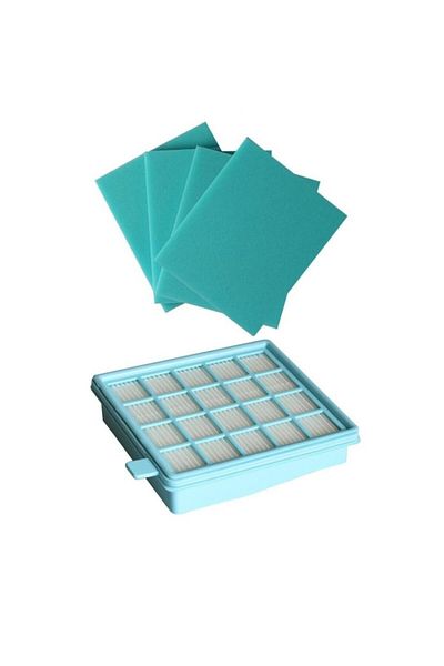 Süpürgeİstanbul Philips Fc 8470 Powerpro Hepa Filter - 4 Sponges Included