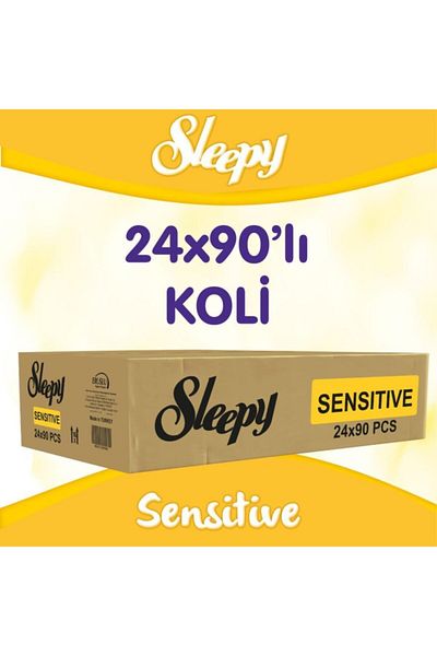 Sleepy Wet Wipes Sensitive 90 x 24pcs