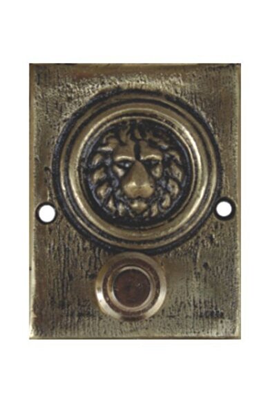 Çetsan Zil Butonu Aslanbaşı Dikdörtgen