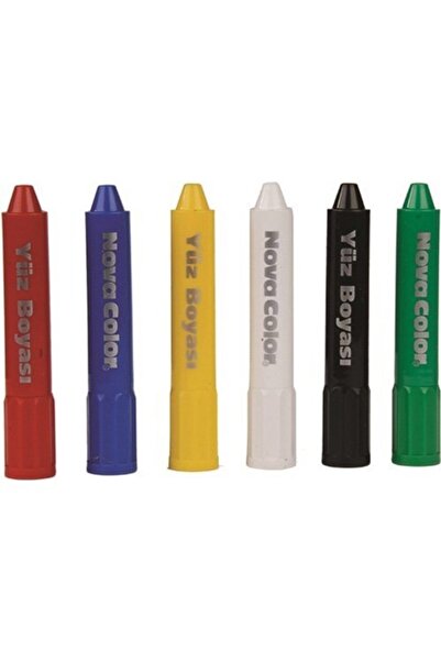 Nova Yüz Boyası Color 8 Renk Mix Set