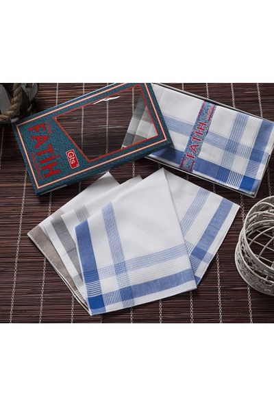 Fatih 40x40 Cm Douăsprezece 12 bucăți de șervețele de țesătură - Cutie de ochiuri Fm 03