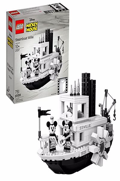 LEGO Disney Mickey Mouse Steamboat Willie Set 21317