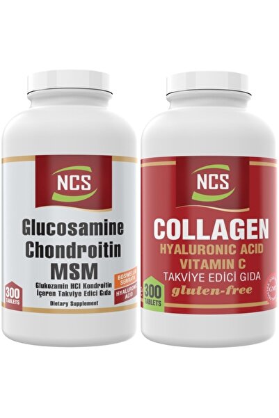 NCS Glucosamine Chondroitin Msm Hyaluronic Acid 300 Tablet Hidrolize Collagen Cvit 300 Tablet