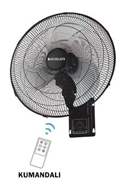 Süsler Sv-2021 R Duvar Tipi Kumandalı Sanayi Vantilatörü Duvar Tipi Vantilatö...