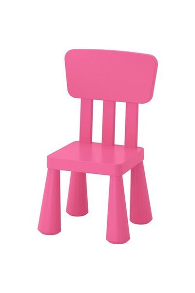 Barbun Ikea Mammut Cocuk Sandalyesi Pembe Trendyol