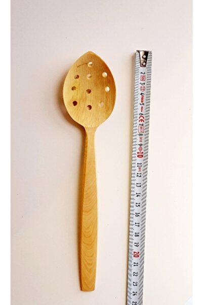 İKİ KAŞIK ملعقة مصفاة من خشب البقس 24 سم - ملعقتان من خشب البقس - 2 ملعقة من ...