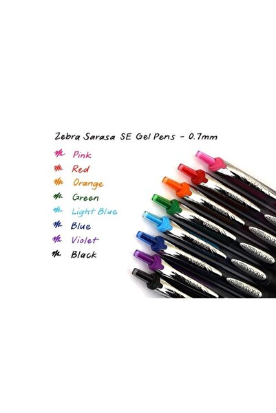 Genel Markalar Zebra Sarasa Se Jel Kalem 0,7 mm