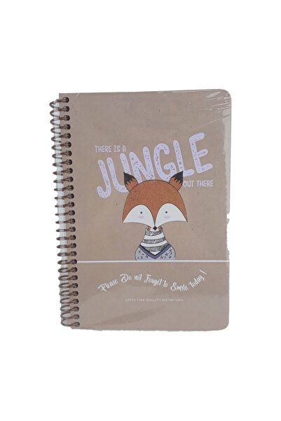 Gıpta Jungle 4238 Checked 100 Yp 17x24 Light Notebook Fox