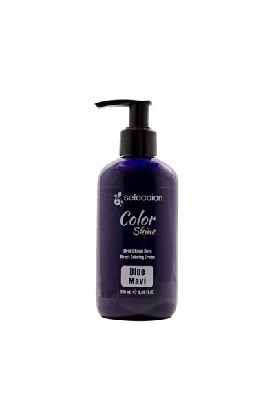Seleccion Naturel Seleccion Color Shine Direkt Krem Saç Boyası Mavi 250 Ml