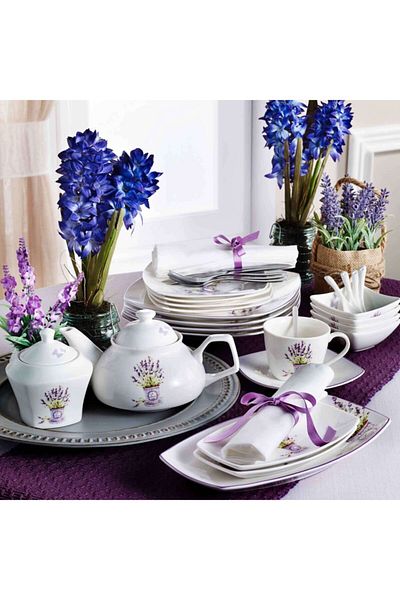 Pierre Cardin 35 Piece Breakfast Set for 6 Persons Alice
