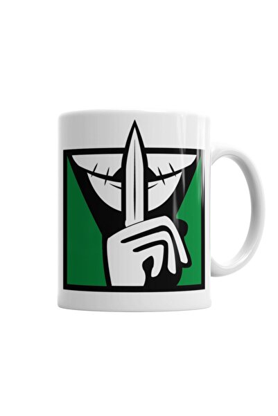 Baskı Dükkanı كوب رينبو سيكس سيج من البورسلين