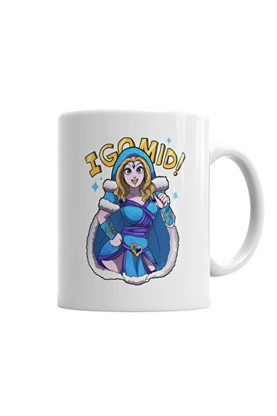 Baskı Dükkanı كأس دوتا 2 وورلد أوف ووركرافت كريستال مايدن من البورسلين