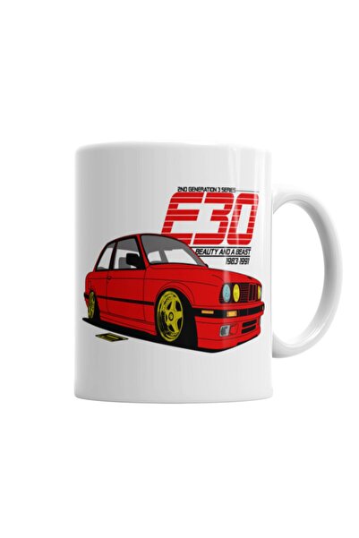 Baskı Dükkanı كوب بي ام دبليو E30 زجاج بورسلين