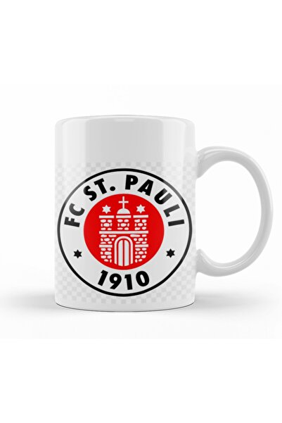 Baskı Dükkanı St. Pauli Mug Cup Porcelain Mug Cup Porcelain