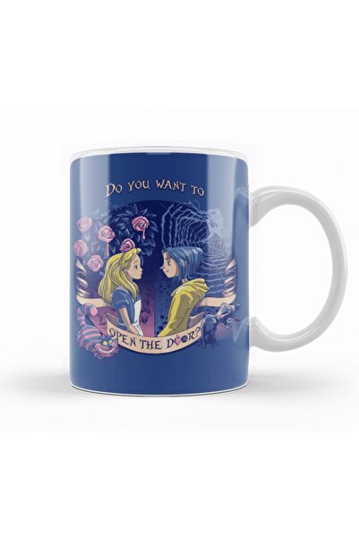 Baskı Dükkanı كوب كورالين أليس زجاج بورسلين