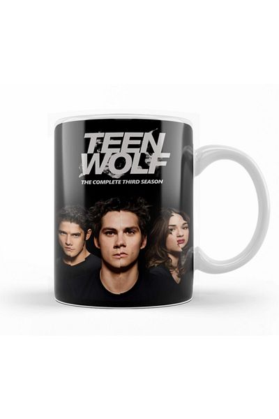Baskı Dükkanı Teen Wolf Mug Cup Porcelain